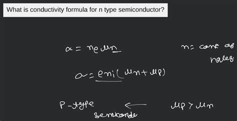 Image result for Conductivity Formula