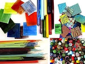 Devardi Glass Handmade COE 90 Fusing Two Pound Combo Pack - Sheets ...