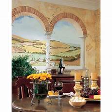 Tuscany Wall Murals by Tuscan View Wall Mural Italian Country Side Wallpaper Tuscany Wall Murals