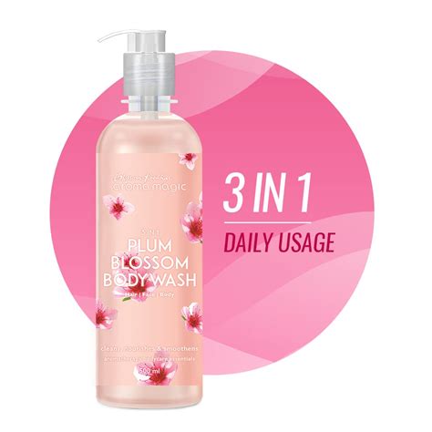 Buy Aroma Magic 3 in 1 Plum Blossom Body Wash | Cleanses & nourishes ...