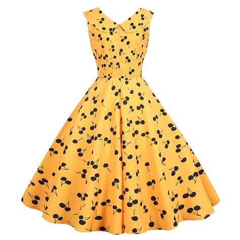1950s Cocktail Dress Vintage Dress Dress Rockabilly Flare Dress Flower ...
