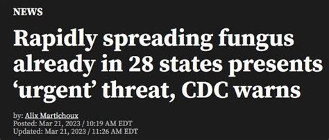 CDC警告！致命超级真菌在美国28州爆发！近半病患90天內死亡-北美省钱快报 Dealmoon.com 攻略