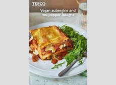 Vegan aubergine and red pepper lasagne   Recipe   Vegan  