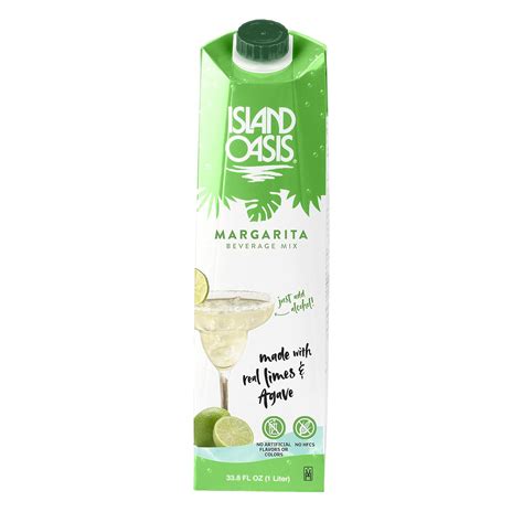 Amazon.com : Island Oasis Margarita Beverage Mix, 1 Liter : Grocery ...