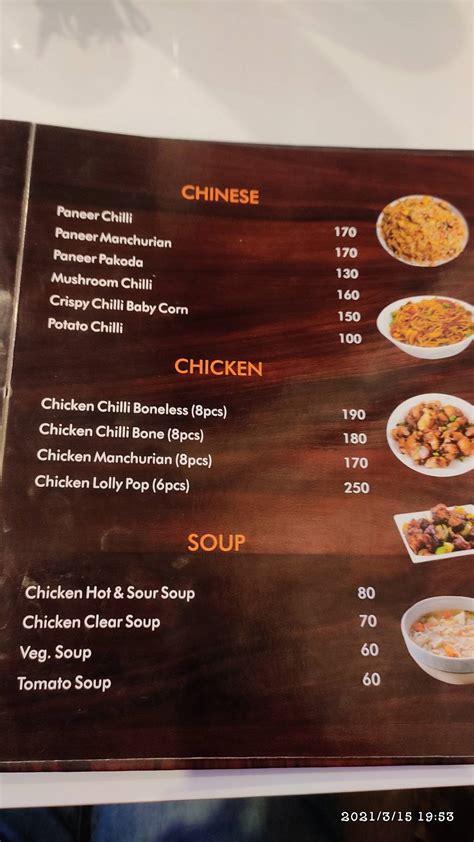 Menu at Barbecue Live, Hajipur