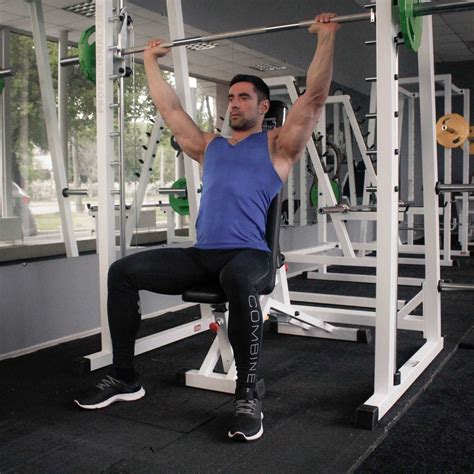 Smith Machine Overhead Shoulder Press