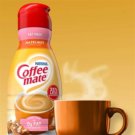 Nestle Coffee Mate Fat Free Coffee Creamer - Hazelnut - Shop Coffee ...