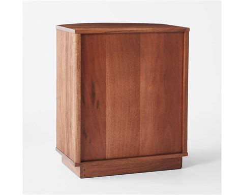 Buy 55% Off Online Solid Wood Two Drawer Bedside Table