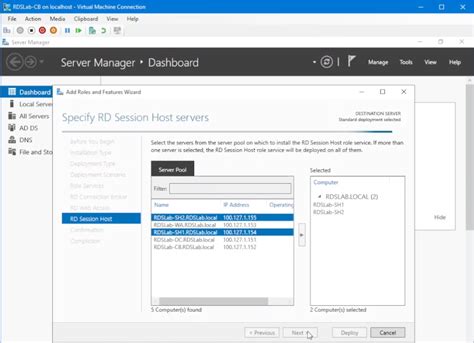 PowerEdge: Standard Remote Desktop Services Deployment - Step by Step ...