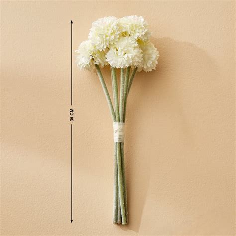 Buy Fiesta Flurry Artificial Chrysanthemum Flower Sticks - 30cm from ...