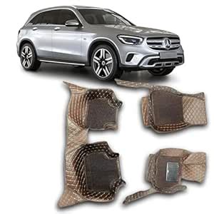 CAPEDELL Premium 7D Car Floor Mats Compatible for Mercedes Benz GLC ...