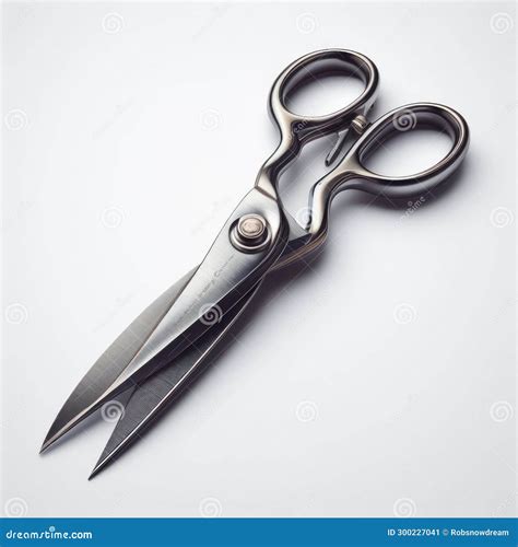 Pair of Sheers (scissors) Isolated Against White Stock Illustration ...