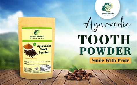 Buy Beauty Secrets Ayurvedic Tooth Powder For Complete Oral Care ...