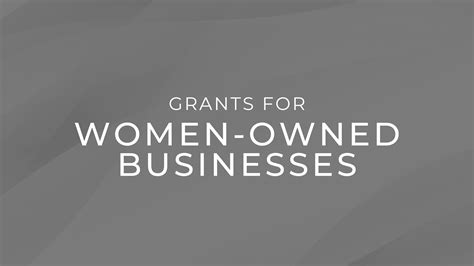Grants for Women-Owned Businesses - Planted Marketing
