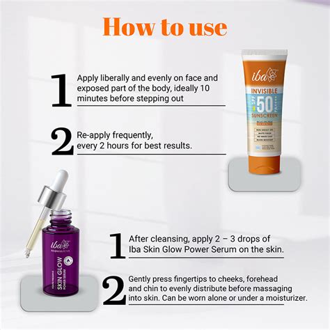 Buy Iba Summer Special Serum + Sunscreen Combo Online - Iba