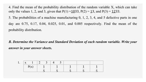 Image result for Discrete Random Variable Variance StatCrunch