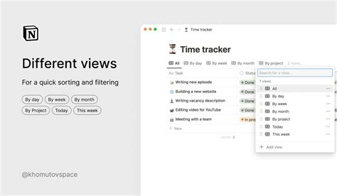 Image result for Does Notion Have Time Tracking