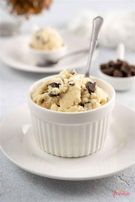 Edible Cookie Dough Without Eggs (Keto Approved) - Oh So Foodie