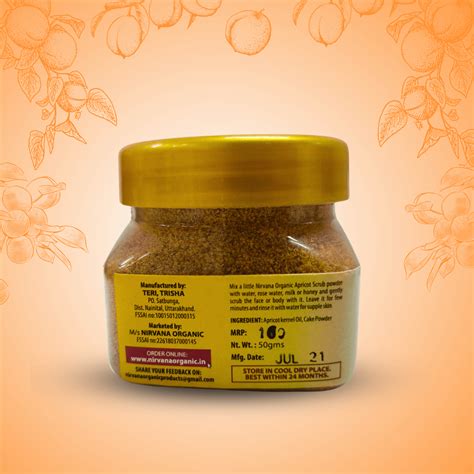 Apricot Scrub | Nirvana Organic India