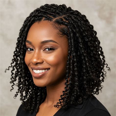 Short Two Strand Twist