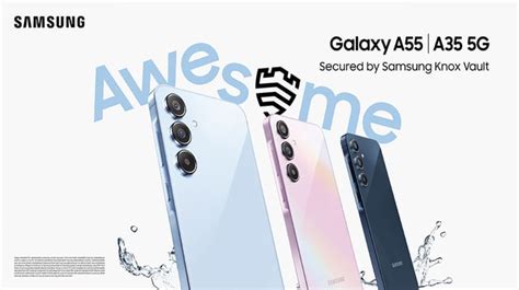 Samsung Launches its Latest Galaxy A55 5G and A35 5G Smartphones in India