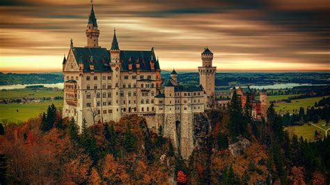 Desktop wallpaper: Man Made, Neuschwanstein Castle, Castles, Castle, Building 4K free download ...