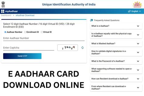 Image result for e-Aadhaar UIDAI In Download