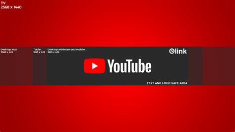 Youtube Banner Template Size