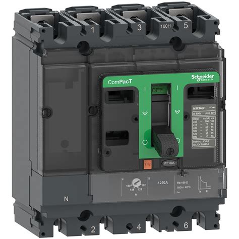 Buy NSX100H 70kA AC 4P3D 50A TMD ComPact NSX - Schneider Electric