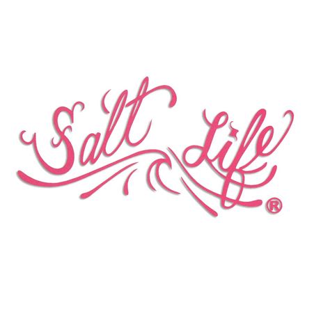Pink 6" Salt Life O.G. Decal | Salt life stickers, Life logo, Salt life
