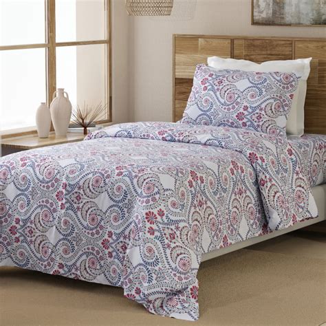 Buy LAYERS Emaline Cotton 144TC Printed 2Pcs Single Bedsheet Set from ...