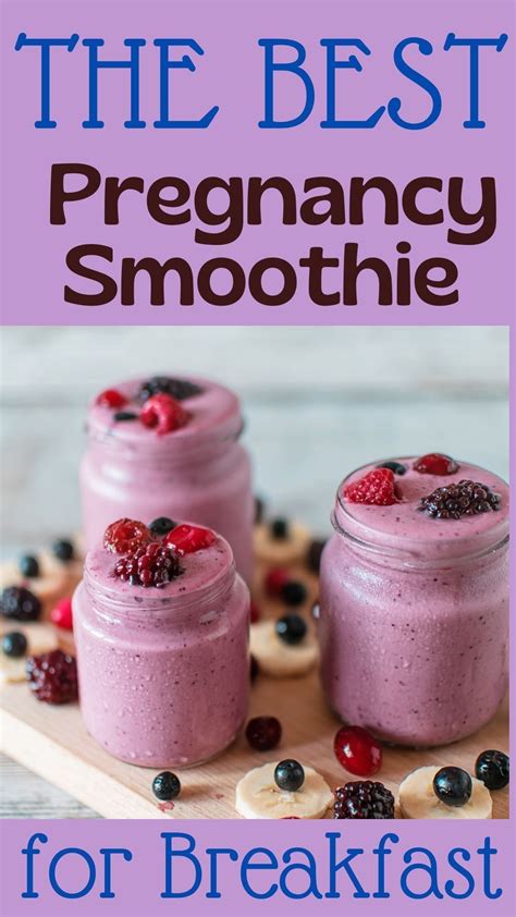 Protein Smoothies During Pregnancy