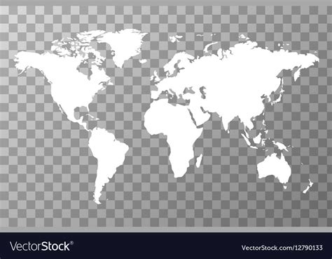 Clear World Map Without Background 的图像结果