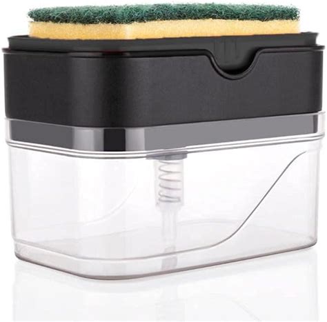 GOLWYN Plastic Soap Dispenser For Kitchen Accessories Items Dish ...