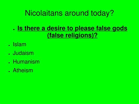PPT - THE NICOLAITANS PowerPoint Presentation, free download - ID:3967985