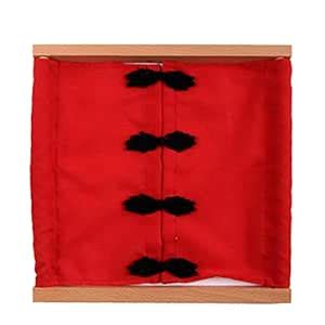 Meiyiu Kids Wooden Montessori Toys Toddler Practical Life Buttons ...