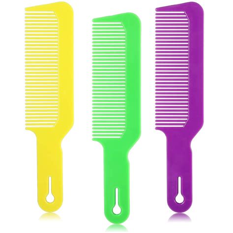 Buy 3 ਟੁਕੜੇ ਨਾਈ ਕੰਘੀ ਕਲਿੱਪਲ ਕੰਪੇਟਸ ਫਲੈਟ ਟਾਪ ਕਲੀਪਰ ਕੰਘੀਜ਼ ਹੇਅਰ ਕਟਿੰਗ ...