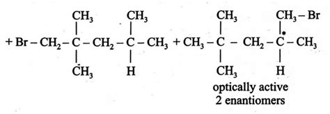 For the given reaction how many products are optically active (all ...