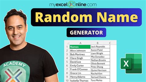 Random Name Generator Excel 的图像结果