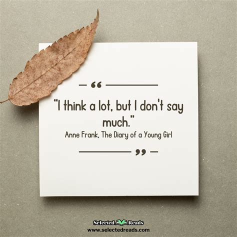 Best Anne Frank Quotes - Selected Reads