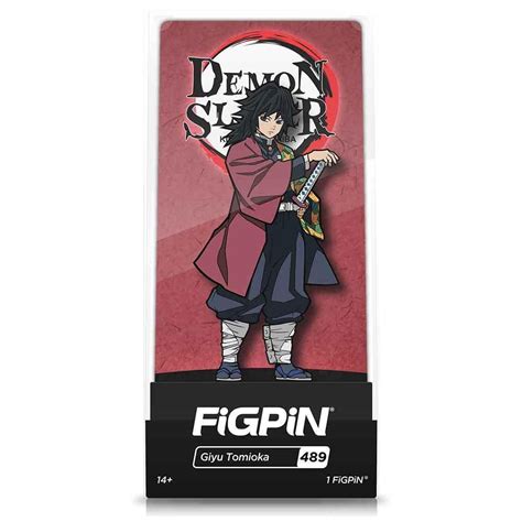 Buy Demon Slayer Giyu Tomioka FiGPiN #489 | Classic Enamel Pin Online ...