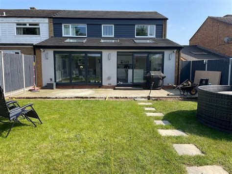 Single Storey Rear Extension On Semi Detached House In Permitted