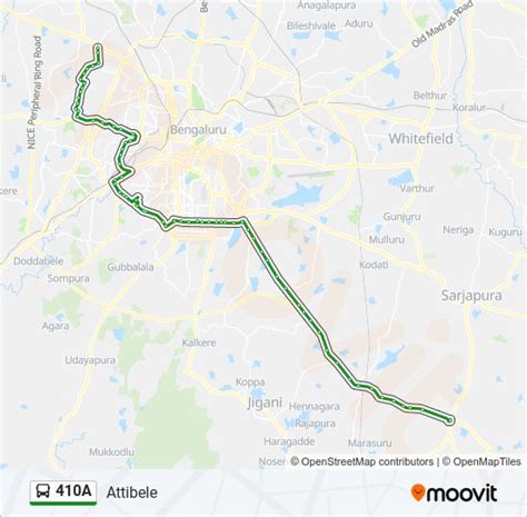 410a Route: Schedules, Stops & Maps - Attibele (Updated)