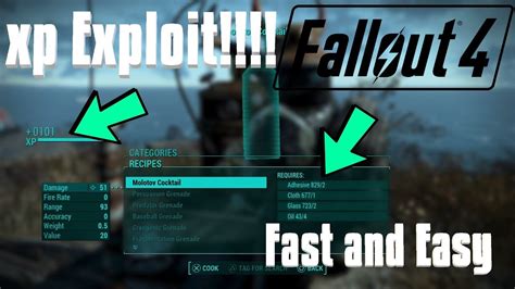 Image result for Fallout 4 XP Exploit