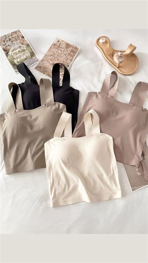 Seamless Tank Tops with Inbuilt Bra FC1783 – Fashion Cloud