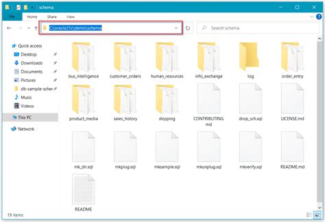 Oracle Database 21C Sample Schemas 的图像结果