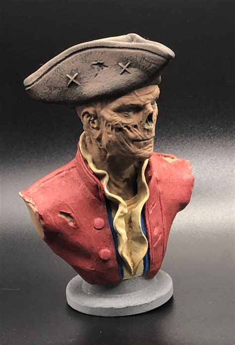 3D Printable Ghoul John Hancock Fallout [Fallout 4] Inspired Bust [Pre ...