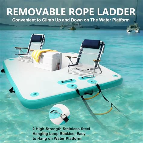 Image result for Inflatable Floating Dock