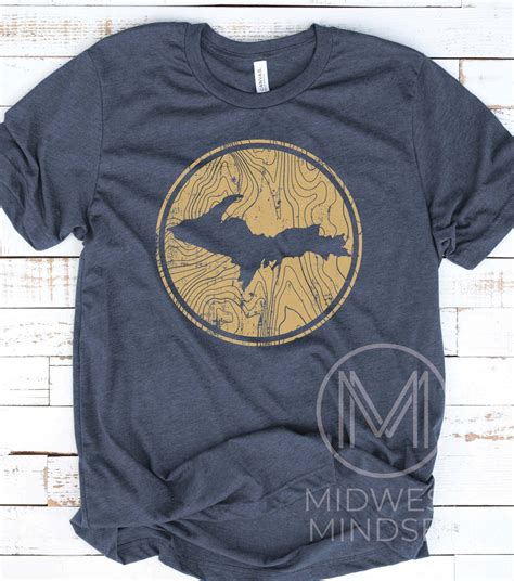 Upper Peninsula Tee, Michigan Tshirt, Michigan Gift, MI Sweatshirt ...