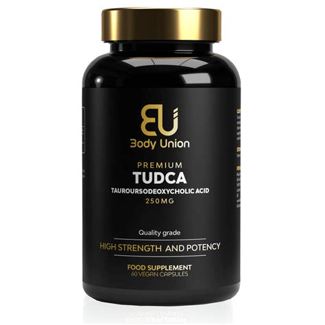 Buy Body Union TUDCA Supplement | 250mg Liver Supplement With ...